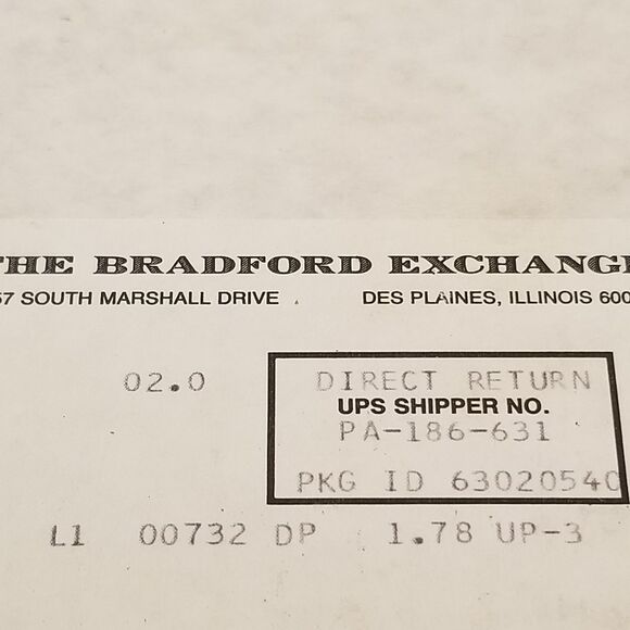 Sharing plate vintage Bradford Exchange collection with coa and original box - Picture 6 of 9